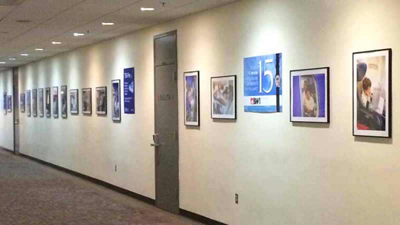 Wings for Autism Art Exhibit at BWI Marshall Airport