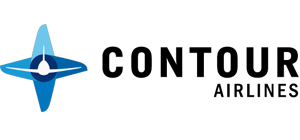 Logo of Contour Airlines on transparent background