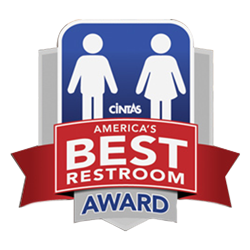 Logo for the the 2023 America's Best Restroom contest