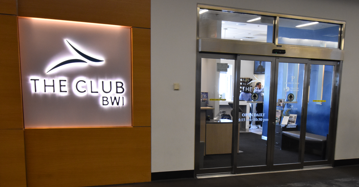 Exterior photo of The Club BWI.